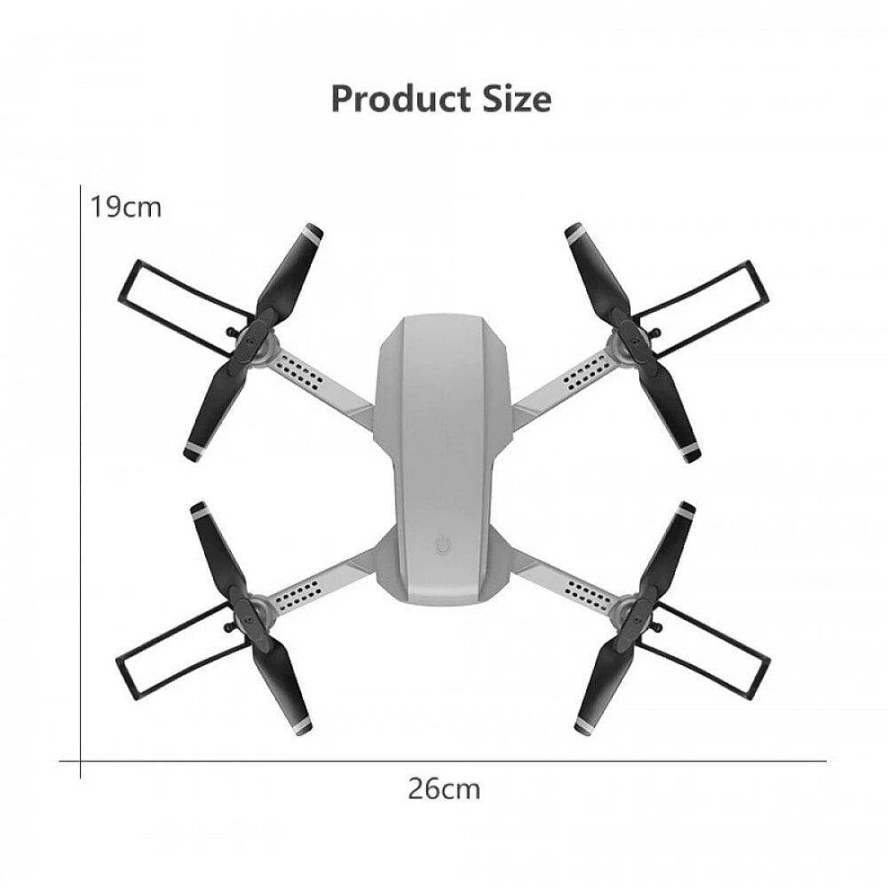 RECTITUDE Ultimate Aerial Adventure: E88 Foldable 4K Mini Drone RC Quadro-copter With WIFI FPV Wide Angle HD Dual Camera - Image 4