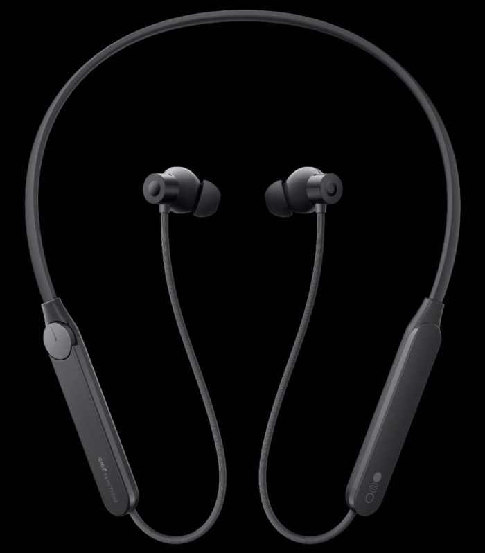 Nothing Pro Neckband with Active Noise Cancellation (IP55 Water & Dust Resistant, Ultra Bass Technology, Dark Grey)37 Hrs playtime Bluetooth