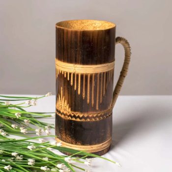 Bamboo Beer Mug Set of 2