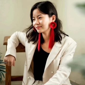 Tassel Naga Earrings