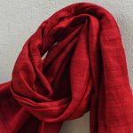 Sapan Wood Natural Dye Eri Silk Stole